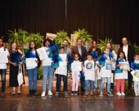 Alunos da rede municipal premiados na 10ª edição do “Amigos da Água”