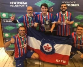 Friburguense é campeã brasileira de futmesa na Série Prata