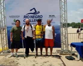 Deficiente friburguense é o primeiro a completar o Rio Negro Challenge