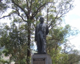 Estátua de Getúlio volta nesta quinta à praça principal de Friburgo