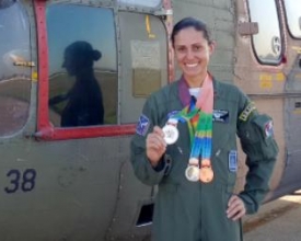 Friburguense é uma das primeiras mulheres piloto da Força Aérea Brasileira