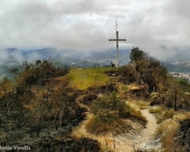 Fotos mostram que símbolos cristãos foram poupados pelo fogo