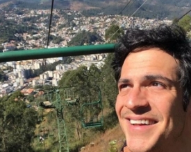 Mateus Solano visita Teleférico e posta foto no Instagram