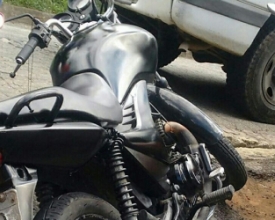 Motocicleta furtada em São Lourenço é encontrada no Cônego