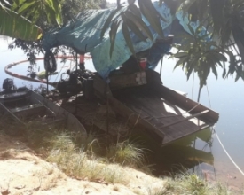 Dupla é detida por extrair ouro de rio em Cantagalo