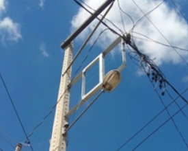 Friburgo está sem manutenção da iluminação pública