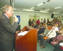 Empresários inauguram sede de sindicatos e lançam a Fevest 2009