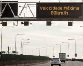Radares na Ponte Rio-Niterói continuam multando excesso de velocidade