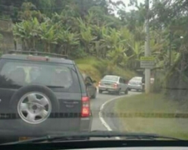 Fim de semana de congestionamentos na estrada Serramar