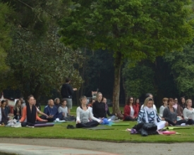 Country Clube tornou-se o paraíso do yoga nesta quarta